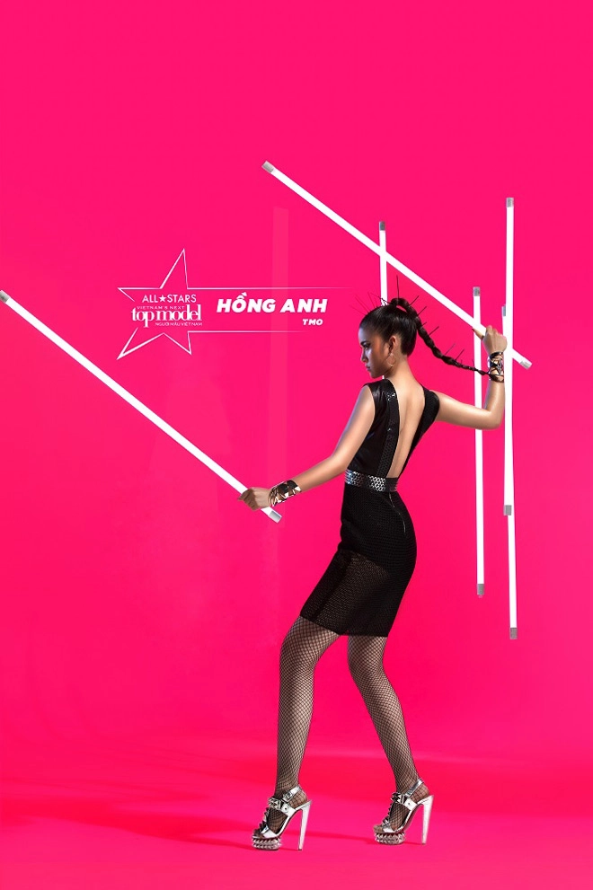 Nếu the face bị chê thê thảm thì poster vntm all stars lại khẳng định được đẳng cấp