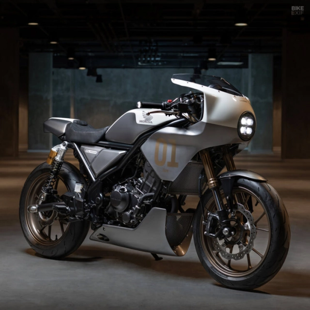 Ngẩn người với vẻ đẹp của honda cl250 cafe racer được mài giũa từ bunker custom cycles