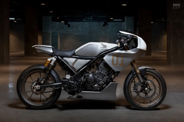 Ngẩn người với vẻ đẹp của honda cl250 cafe racer được mài giũa từ bunker custom cycles
