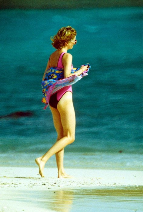 Những hình ảnh gợi cảm cực hiếm ít ai được biết của công nương diana