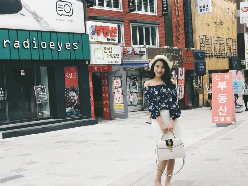 Phong cách đúng chuẩn lá ngọc cành vàng của tình mới phan thành