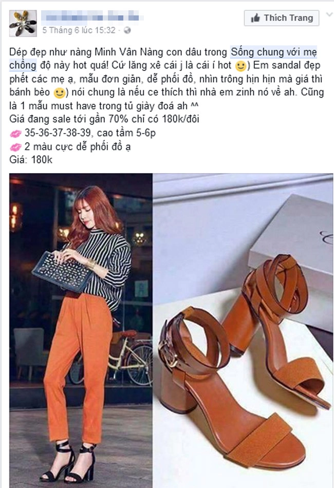 Phụ kiện của bảo thanh sống chung với mẹ chồng gây sốt tại các shop thời trang