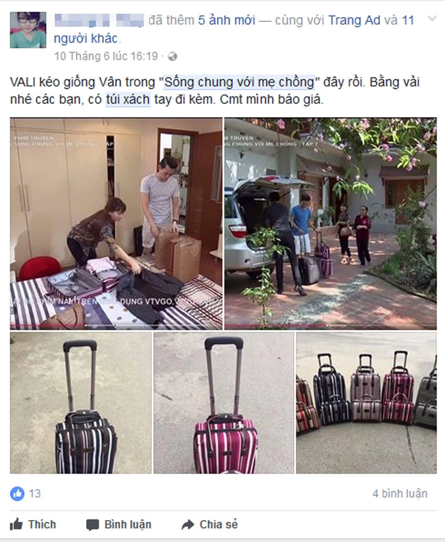 Phụ kiện của bảo thanh sống chung với mẹ chồng gây sốt tại các shop thời trang