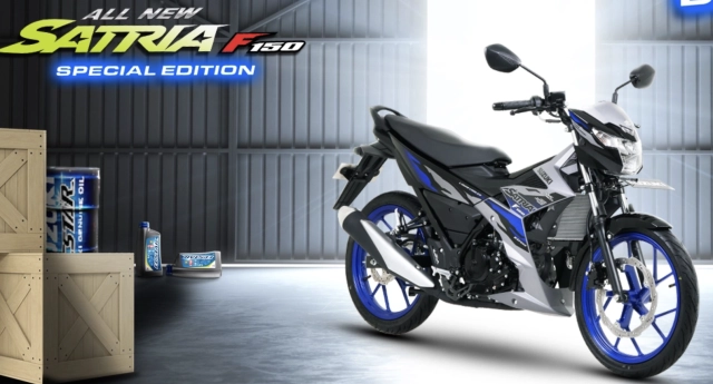 Satria 2025 tiếp tục gây sốt cho fan với 3 phối màu mới cực kì bắt mắt
