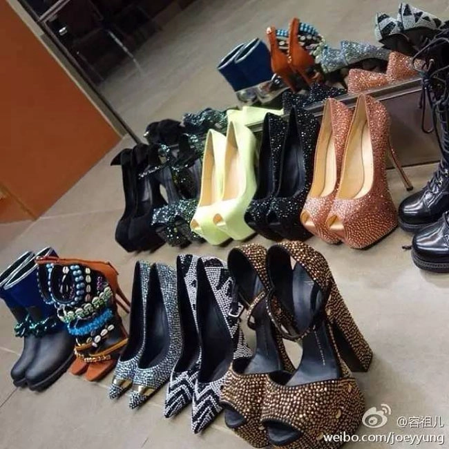 Siêu sao hoa ngữ biến dạng bàn chân vì sở thích đi giày cao gót quái chiêu