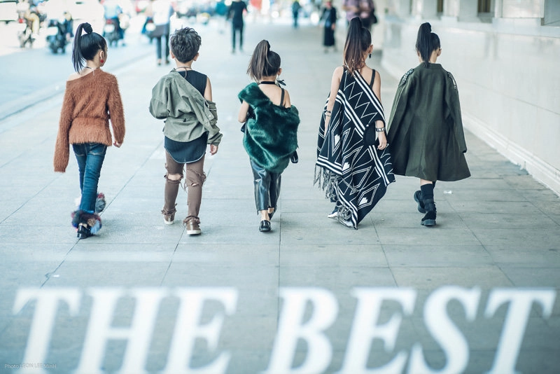 Sự khác biệt trong cách lên đồ của fashionista nhí việt và thế giới