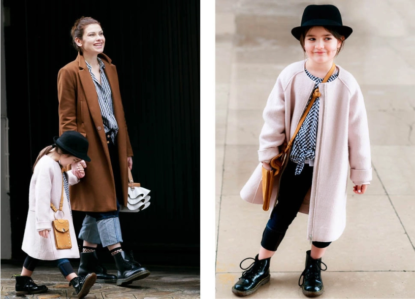 Sự khác biệt trong cách lên đồ của fashionista nhí việt và thế giới