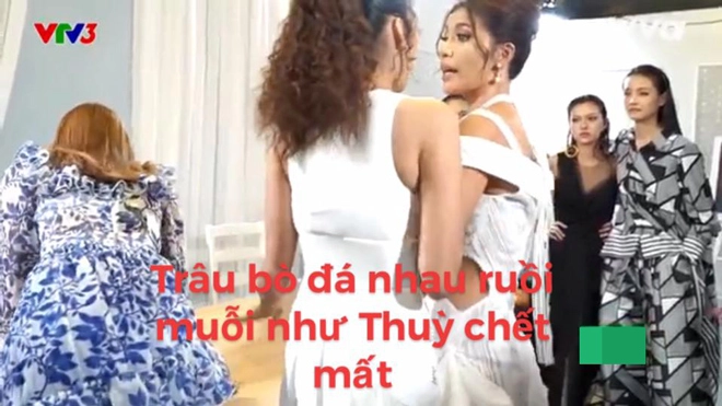 The face việt nam liên tục rò rỉ các clip minh tú lan khuê xô đẩy kém ý thức