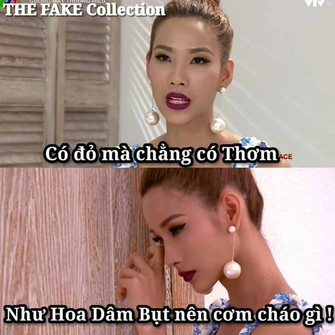 The face việt nam nước mắt ngắn dài hlv hoàng thuỳ vẫn khiến khán giả bật cười