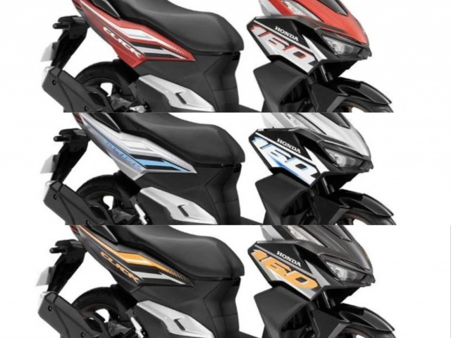 Thêm phối màu mới tôi thấy honda click 160 2025 trở nên thể thao hơn rất nhiều