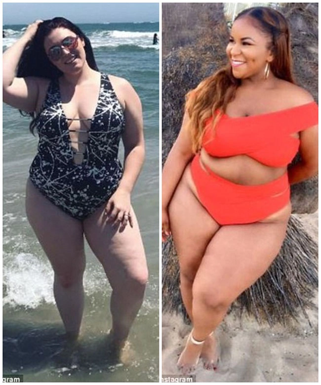 Thời thế đã khác xưa các nàng béo mặc bikini đang dậy sóng mạng xã hội