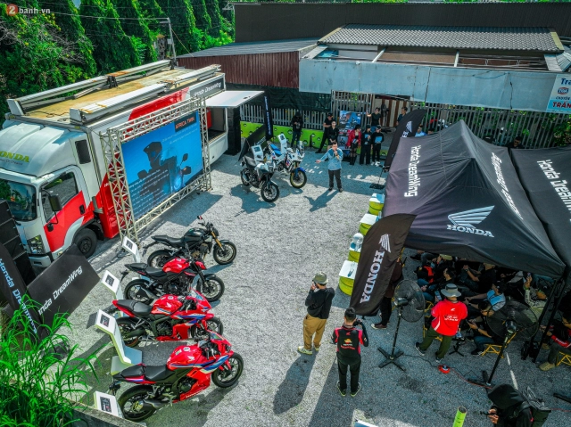 Trải nghiệm các xe mô tô mới của honda dreamwing tại núi dinh hành trình đầy thử thách