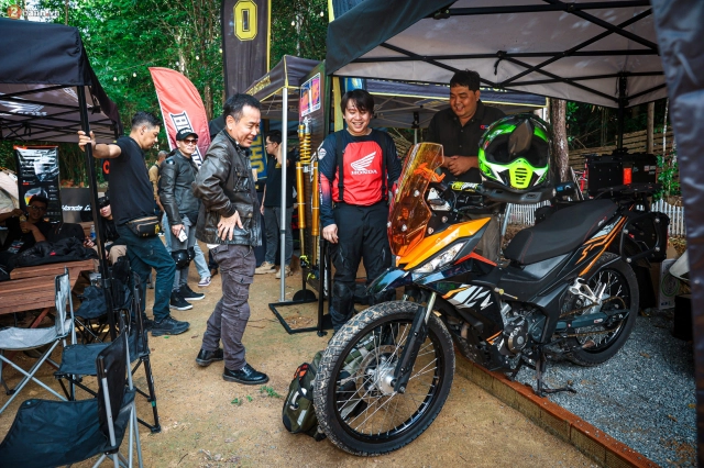 Trải nghiệm các xe mô tô mới của honda dreamwing tại núi dinh hành trình đầy thử thách