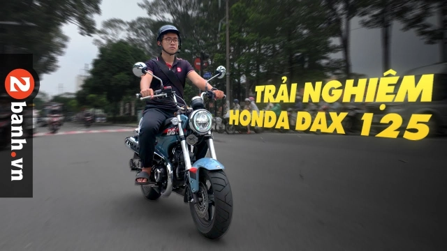 Trải nghiệm honda dax st125 trail sport - cùng chia sẻ thú vị của chủ xe cao 1m8