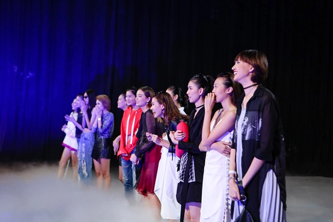 Vntm all stars nam trung đuổi võ hoàng yến ra khỏi set chụp ảnh