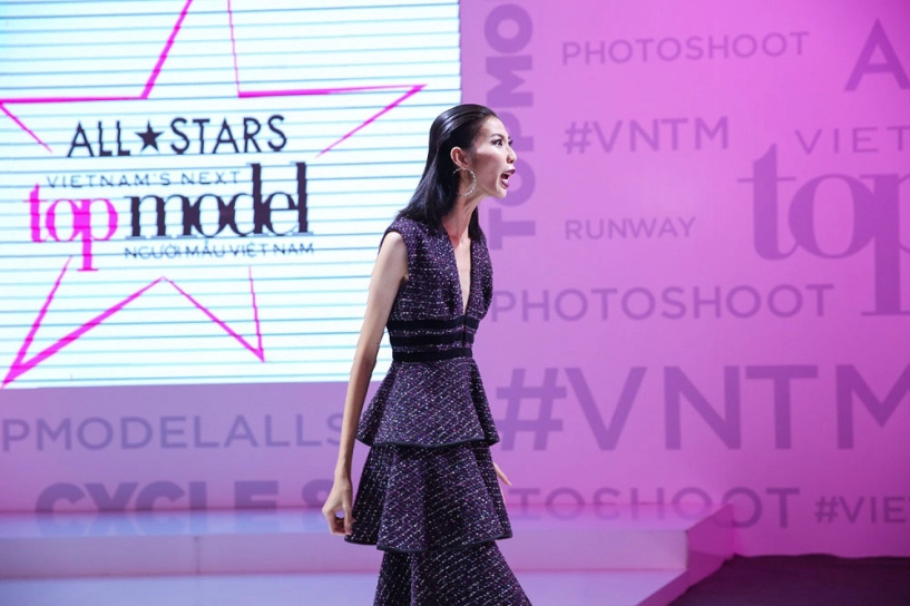 Vntm all stars thí sinh như muốn nuốt sống siêu mẫu hoàng yến